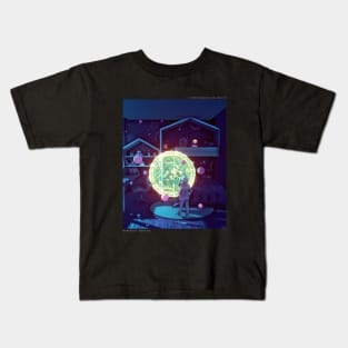 A New Dimension Awaits Kids T-Shirt